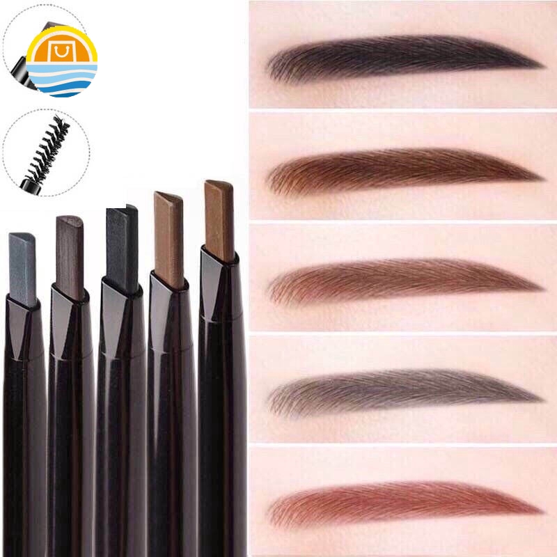 Bút kẻ mày dạng vặn kháng nước lâu trôi có đầu cọ chải tiện dụng cho người mới bắt đầu  | BigBuy360 - bigbuy360.vn