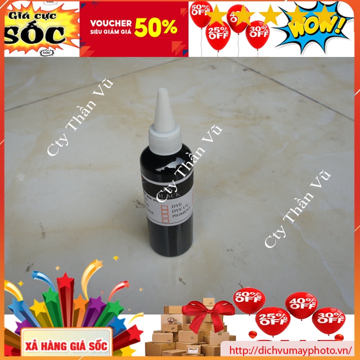 Mực dye uv 100ml cho canon IX 6770 6860 6560 TS 707 TS 5030 6030 hàng chất lượng đảm bảo