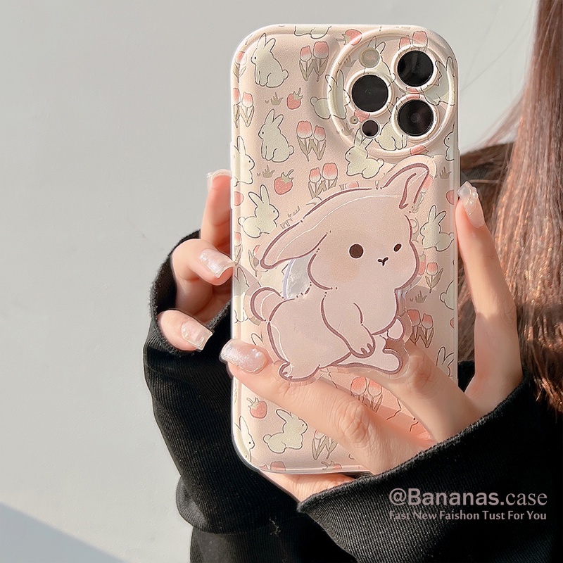 Ốp Điện Thoại Có Giá Đỡ Hình Thỏ Cho iPhone 14 Pro Max 13 Pro Max 12 Pro Max 11 Pro Max X XS XR XS Max
