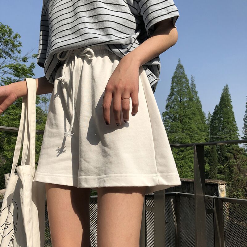 Quần Short Tập Thể Thao Ống Rộng Thoải Mái Cho Nữ