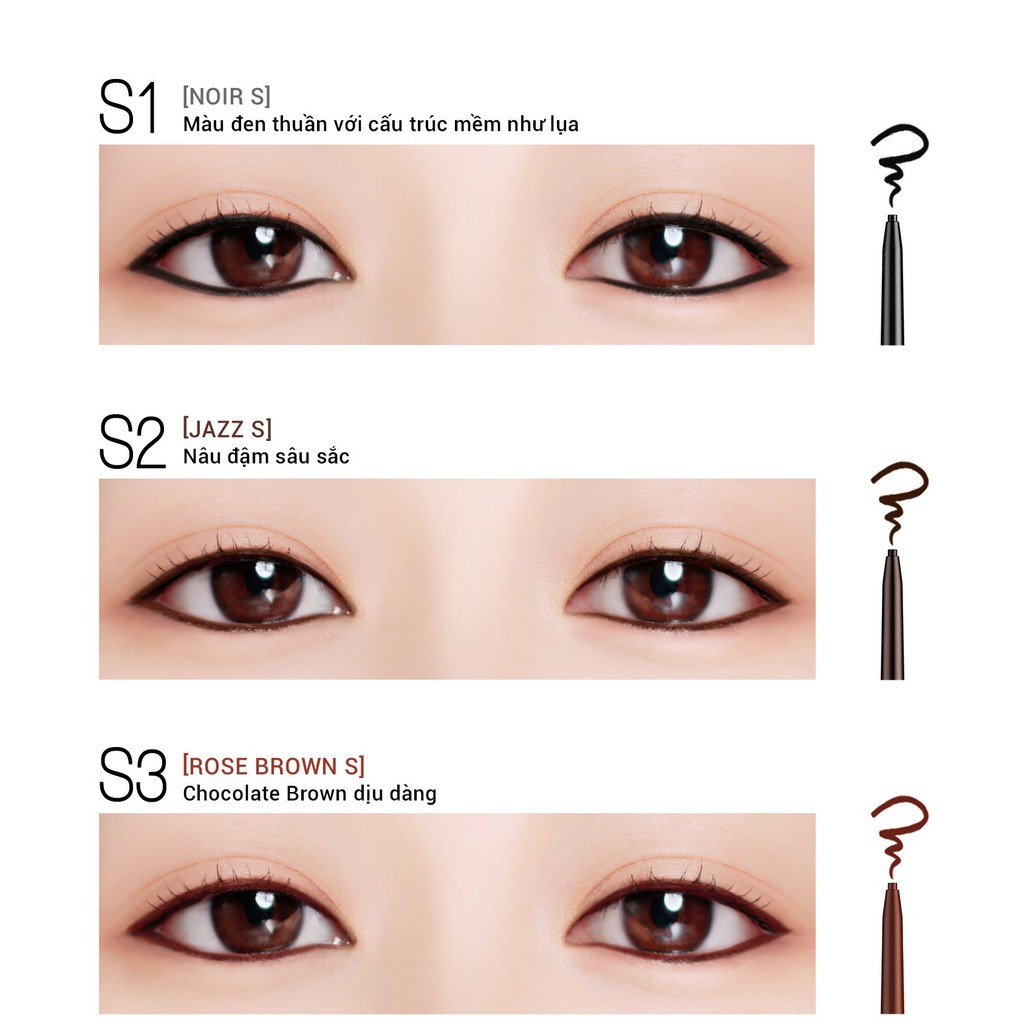 Gel chì kẻ mắt Bbia Last Auto Gel Eyeliner Slim (5 màu) 0.1g - Bbia Official Store | BigBuy360 - bigbuy360.vn