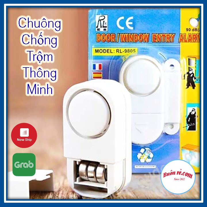 Chuông chống trộm mini gắn cửa, chuông kêu khi có người mở cửa 01125 Buôn Rẻ