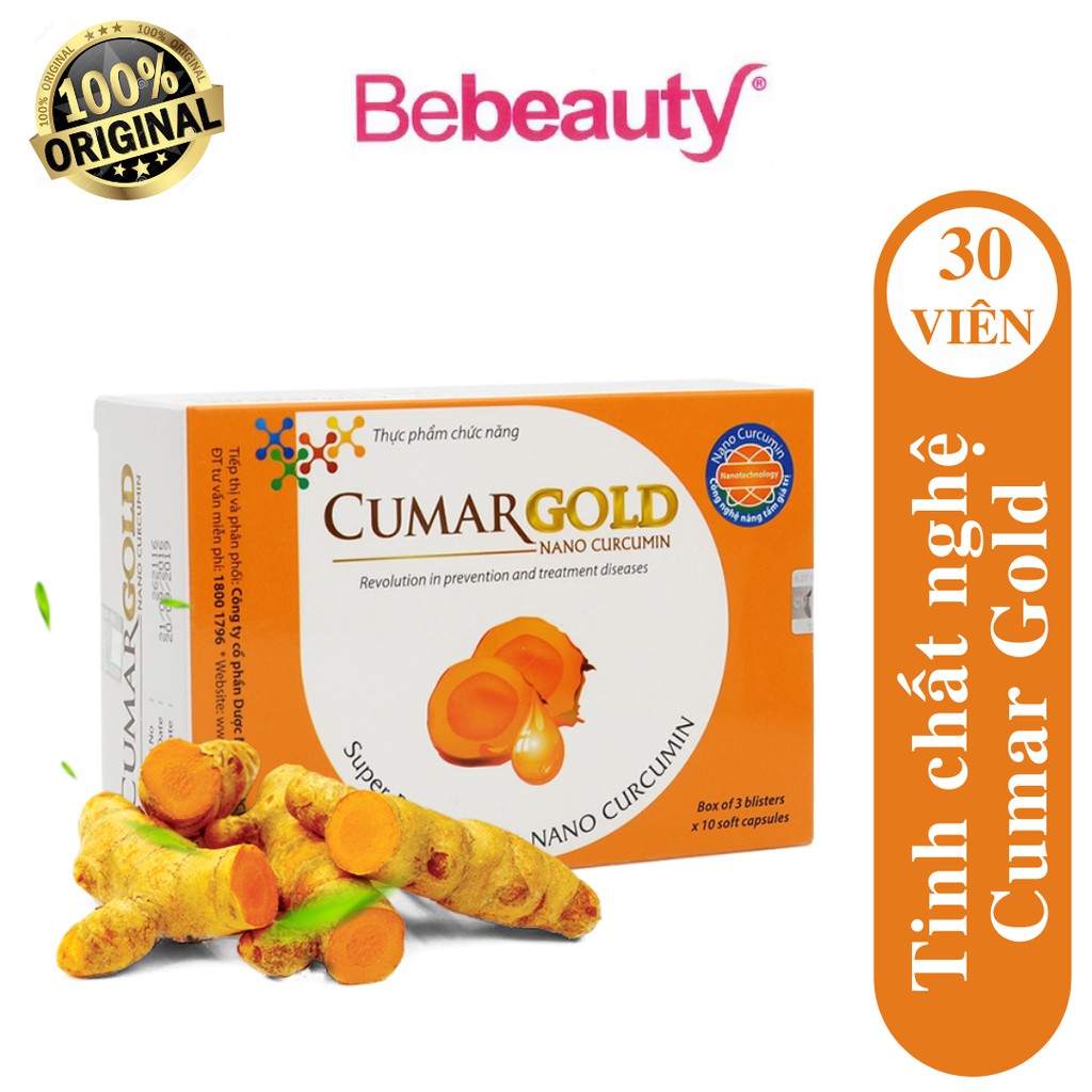 Tinh Chất Nghệ CUMARGOLD NANO CURCUMIN (30 Viên)