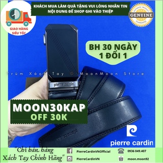 👖FREE SHIP👖 Thắt Lưng Da Nam PIERRE_CARDIN 5 SỌC Auth Malaysia SALE 50% PC11 Dây Nịt 2021