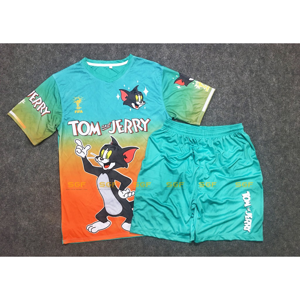 Đồ Bóng Đá TOM JERRY xanh | BigBuy360 - bigbuy360.vn