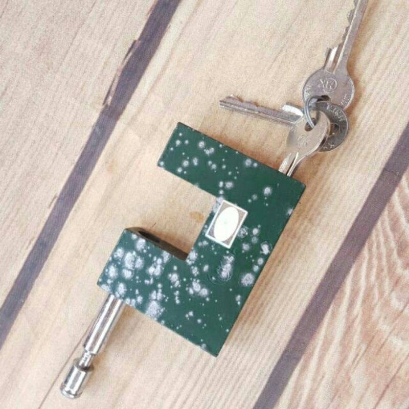 Khóa Cầu Ngang Minh Khai,Chống Cắt Cầu 8-10-12 (3 chìa)