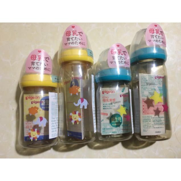 Bình bú Pigeon hàng nội địa nhật loại 160ml,240ml
