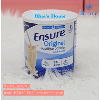 Sữa bột Ensure Original Nutrition Powder - Vanilla Mỹ