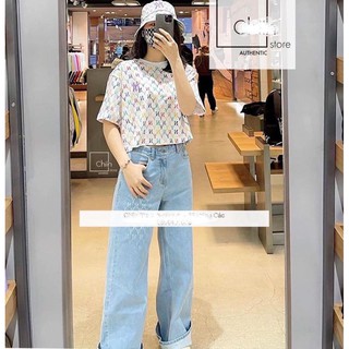 Áo Thun Croptop Logo chữ