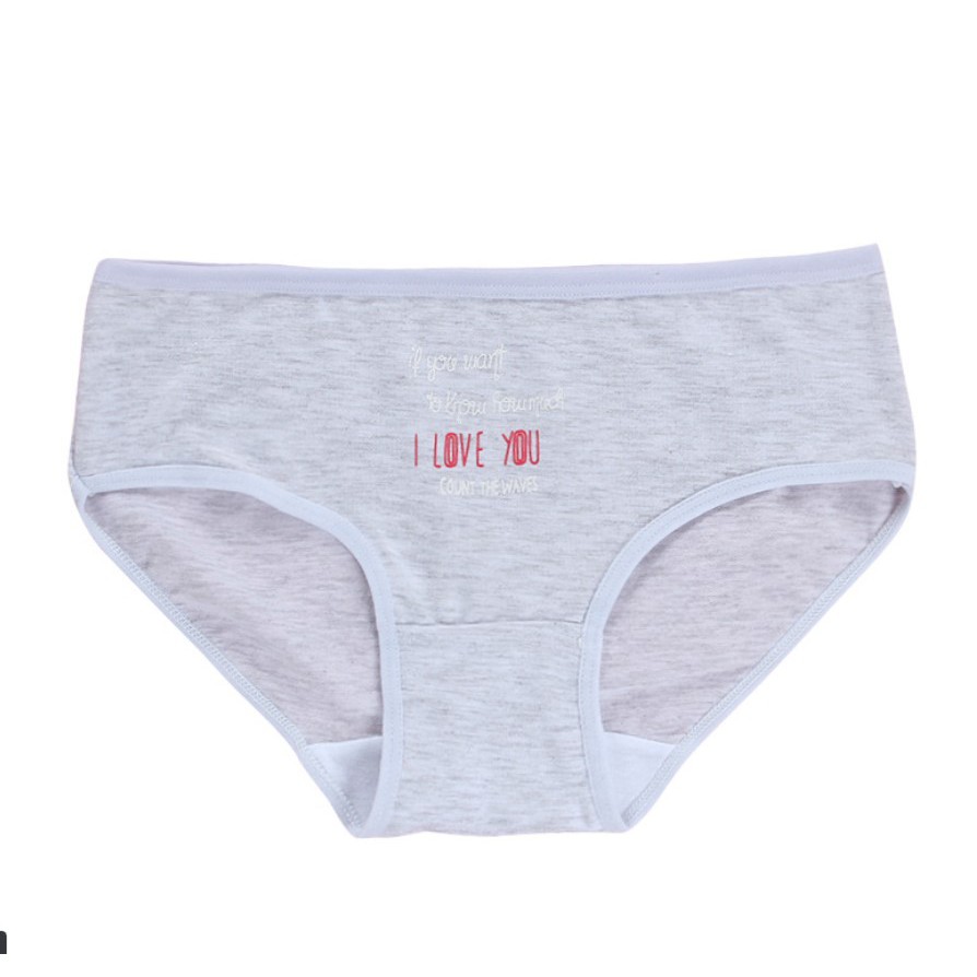 Quần Lót Cotton Bé Gái I LOVE YOU Thời Trang ( Q228 ) Hàng Loại Đẹp.