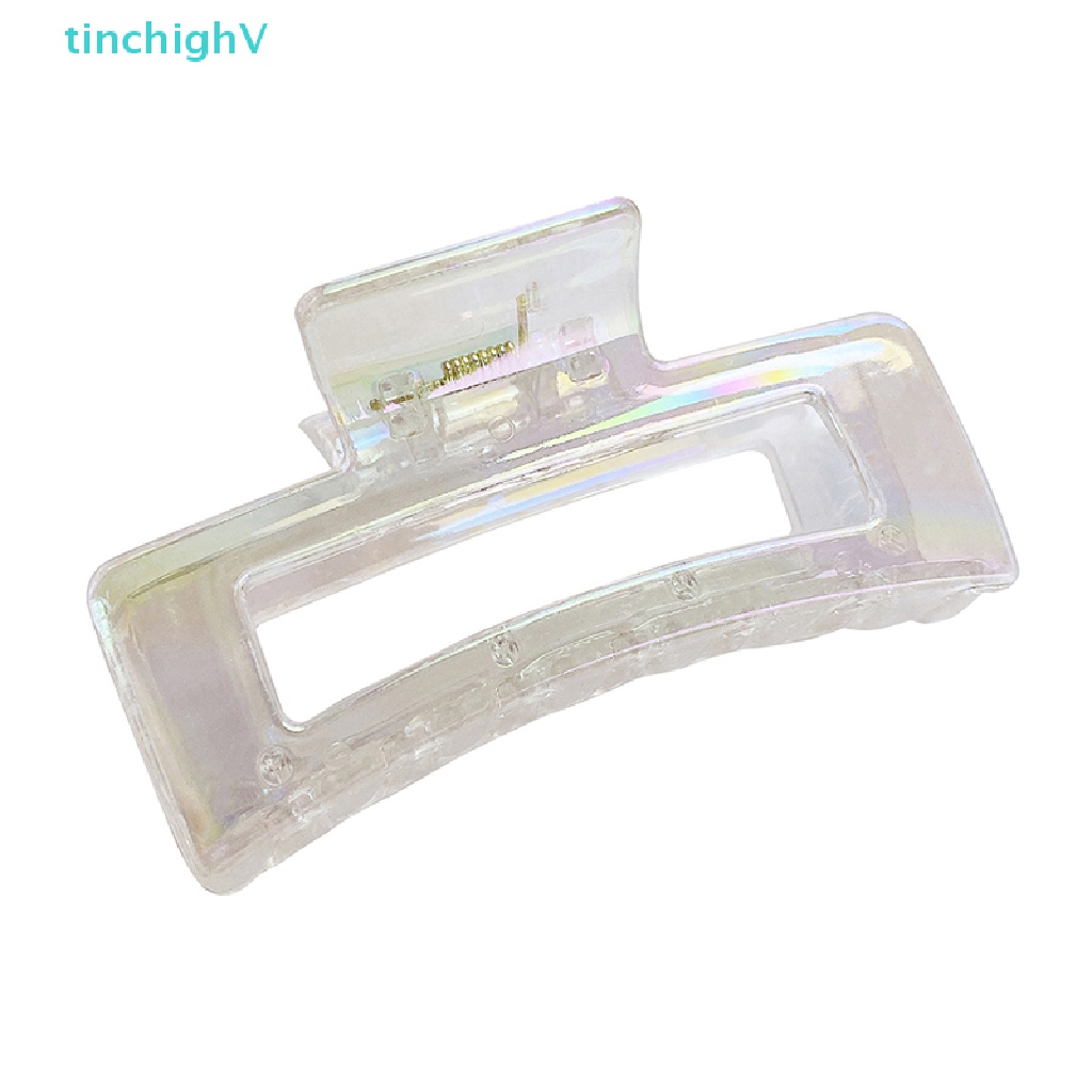 Kẹp Tóc Càng Cua Màu Laser Gradient Ngọt Ngào Thời Trang Mùa Hè Cho Nữ