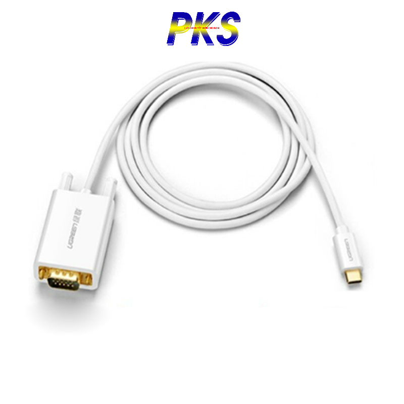 Cáp Chuyển Đổi Ugreen USB Type-C Sang VGA cao cấp chính hãng 30842