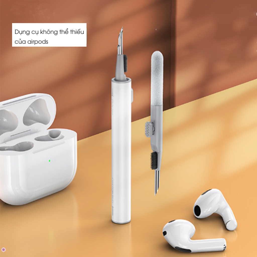 Bút vệ sinh tai nghe airpods, dụng cụ vệ sinh tai nghe airpods Q5 phiên bản nâng cấp chính hãng