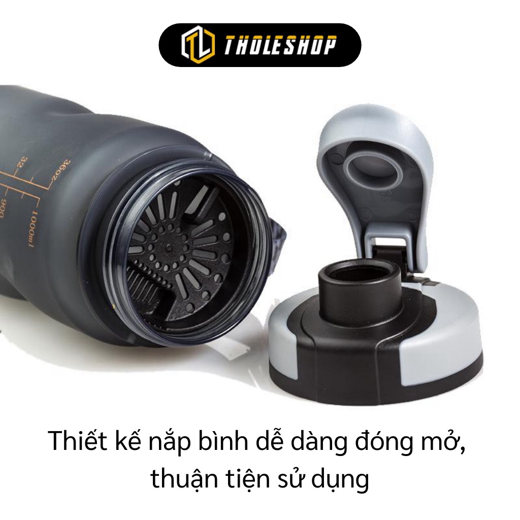 [SGD] Bình Đựng Nước - Bình Nước Thể Thao 1L, Chất Liệu Nhựa Bền Nhẹ, Có Thể Tái Chế 6020