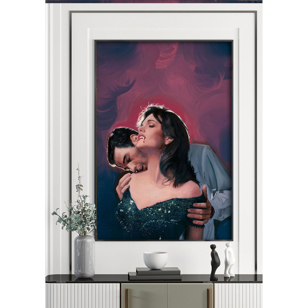 TRANH  TREO TƯỜNG  CỠ ĐẠI - GIÁ RẺ KÈM KHUNG -PHONG CÁCH BẮC ÂU TRỪU TƯỢNG- MELYHOME- TB3FGC107