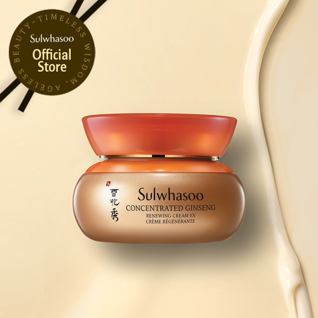 Kem dưỡng Nhân Sâm ngăn ngừa lão hóa Sulwhasoo Concentrated Ginseng Renewing Cream Ex 60ml