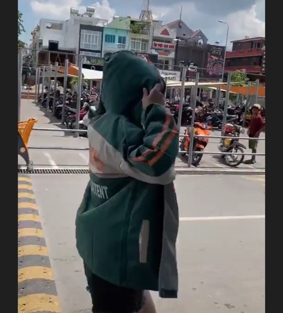 Áo khoác kaki nữ in chữ Mei có ảnh thật | BigBuy360 - bigbuy360.vn