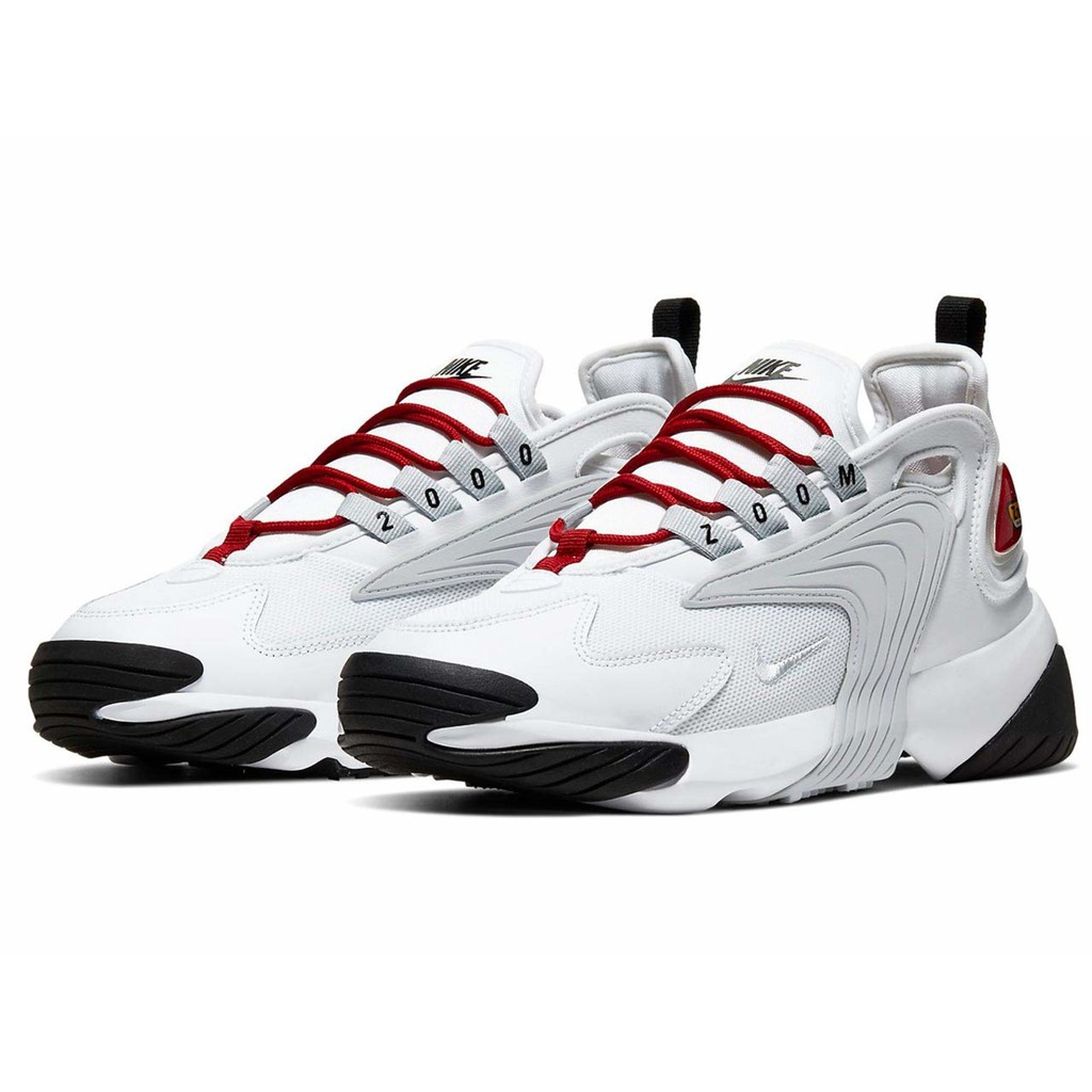 Giày NIKE ZOOM 2K WHITE PURE PLATINUM-GYM RED - A00354-107