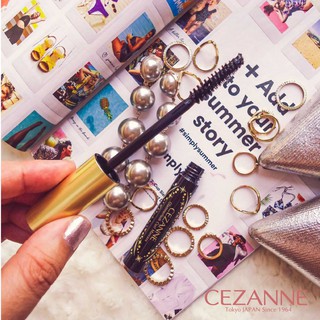 Mascara làm cong và dày mi Cezanne Glamourlush