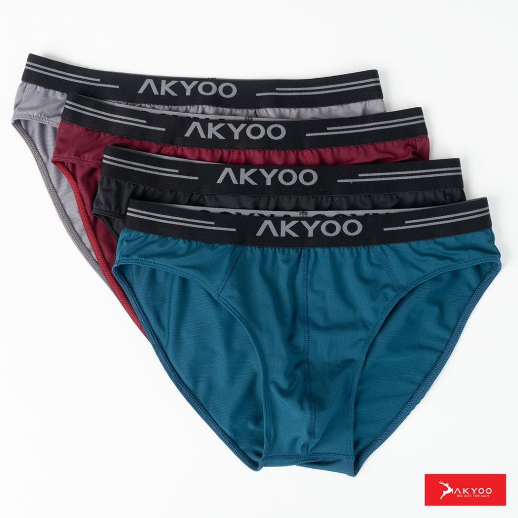 Quần Lót Nam Bigsize, Quần Sịp Nam Cotton kiểu dáng thể thao AKYOO - SIP2310