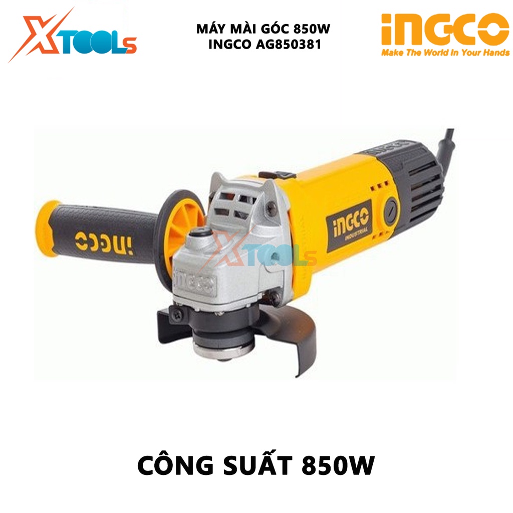 Máy mài góc INGCO AG850381 | máy mài cầm tay 220-240V~50/60Hz