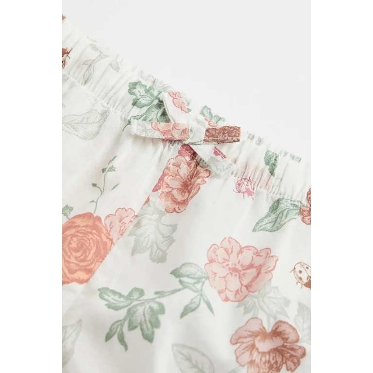 Set quần áo tím/ hoa hồng HM H&M _hàng chính hãng Anh