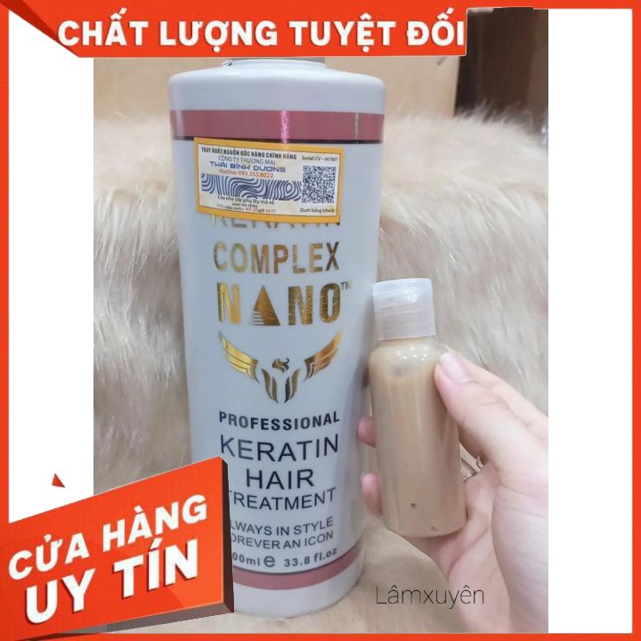 Keratin Complex Nano thủy phân (chai chiết 50 ml )