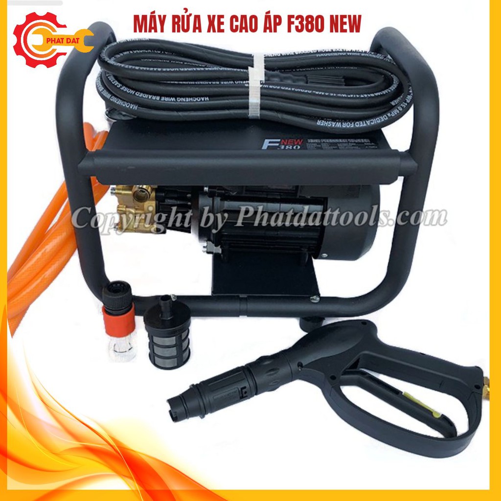 Máy xịt rửa xe cao áp F380 dạng công nghiệp