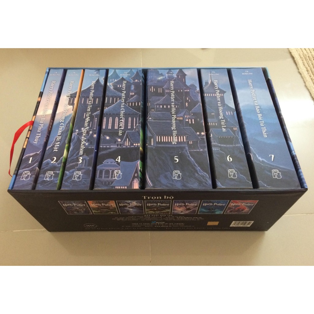 Sách Boxset Harry Potter Bản Tiếng Việt (Trọn Bộ 7 Tập)