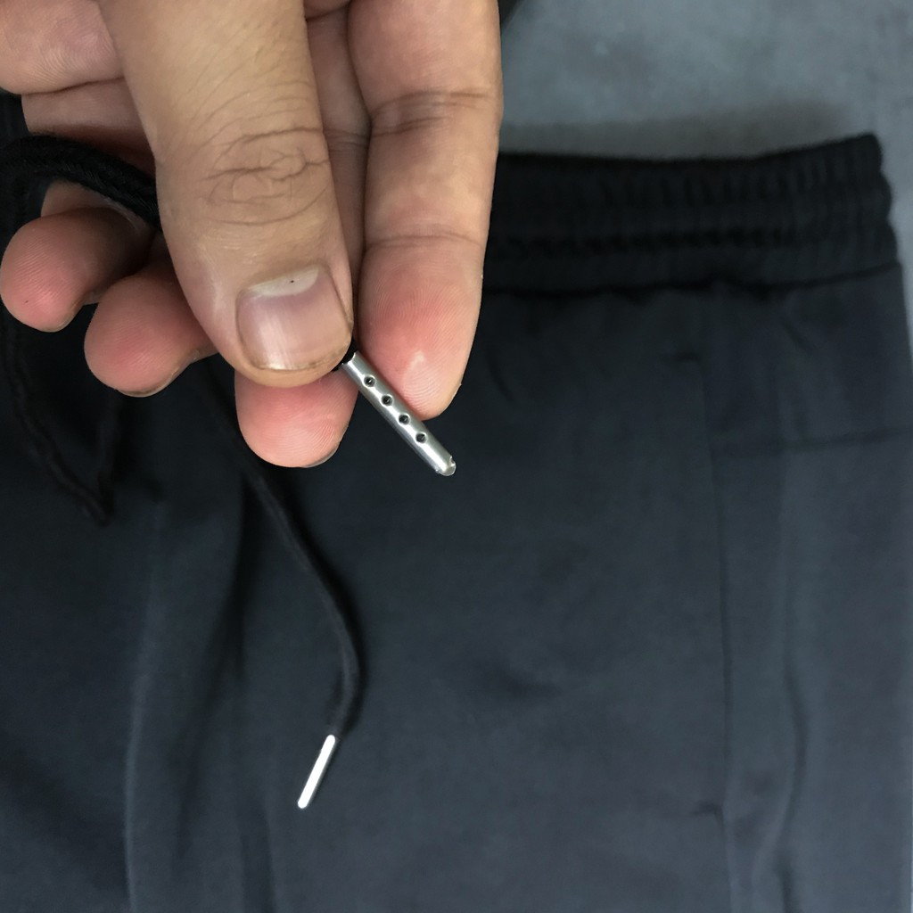 Quần Thể Thao Nam Đen 3 Sọc Trắng Ống Suông (Quần Thể Dục Trơn, Đơn Giản) | BigBuy360 - bigbuy360.vn