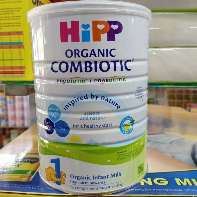 Sữa Hipp 1 800g date mới nhất