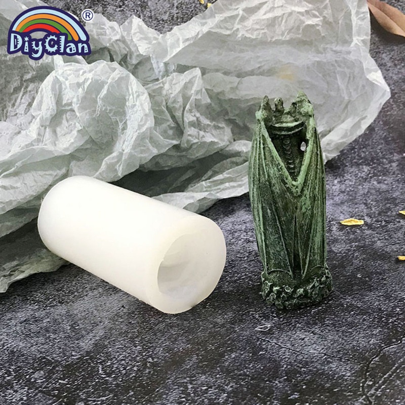 Khuôn silicone làm nến hình dơi phong cách phương Tây