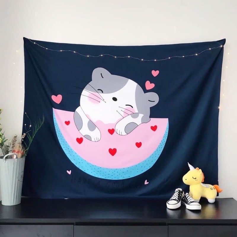 TRANH VẢI TREO TƯỜNG IN THEO YÊU CẦU - TRANH VẢI TRANG TRÍ NHÀ -TRANH DECOR