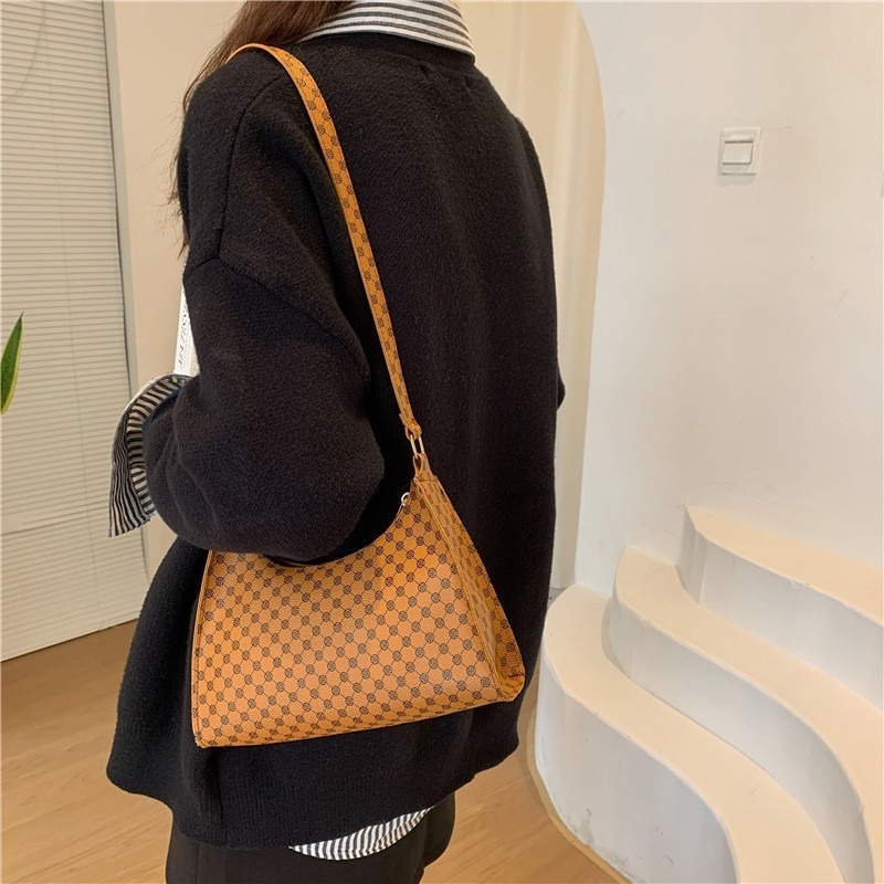 Túi Đeo Vai Hình Khối Lập Phương Nhỏ Phong Cách Phương Tây Retro NB00048