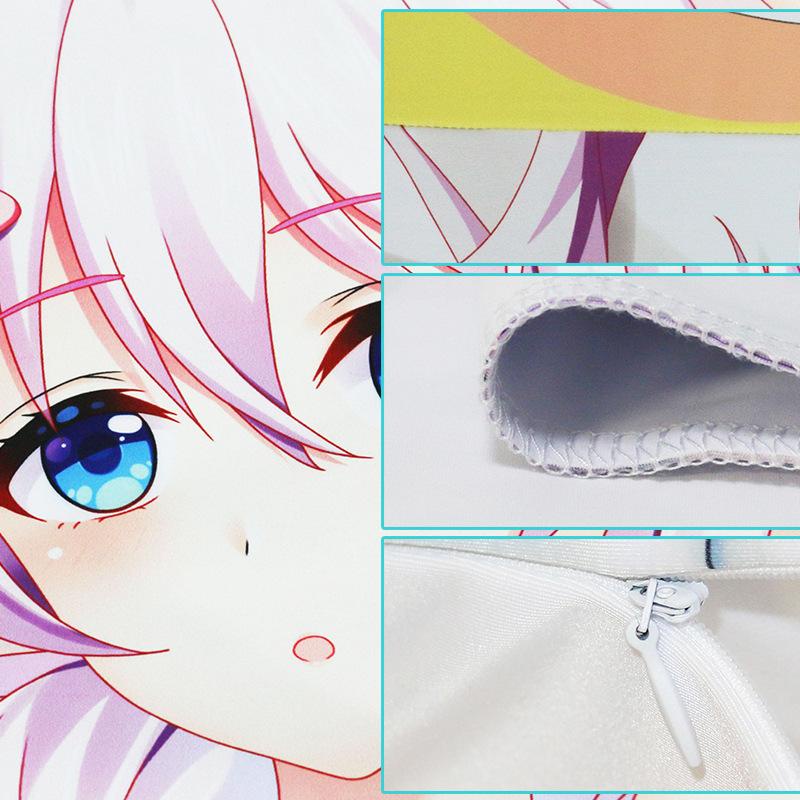 Vỏ Gối Hai Mặt 50 * 150cm Seele Vollerei Honkai Va Chạm 3a Họa Tiết Loli Dakim Sakura Ốp