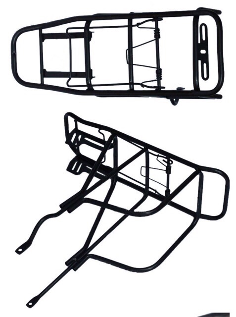 Baga sắt đa năng cho xe đạp thể thao 20-22-24- 26-27inch ,hàng dày dặn, tải trọng 150kg