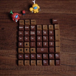 Keycap DAGK CHOCOLATE ABS Double Shot 108 Phím SA Profile