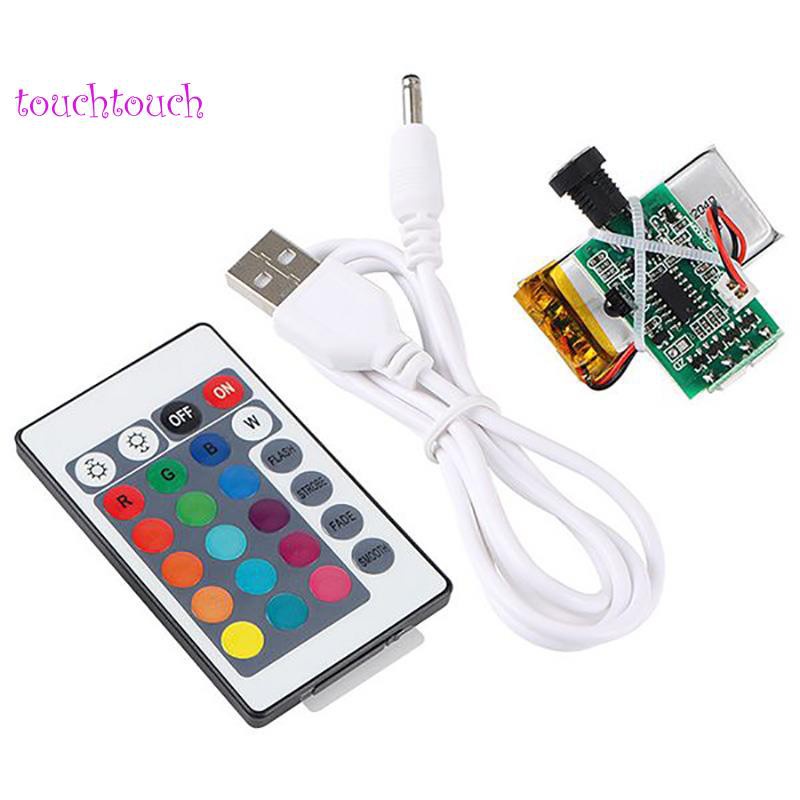 16-Color Remote Control Night Light Circuit Board LED Light Charging