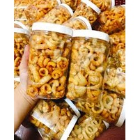 Da heo cháy tỏi giòn ngon lon pet