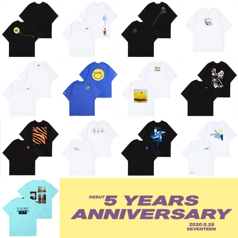 Áo thun 5 Years Anniversary