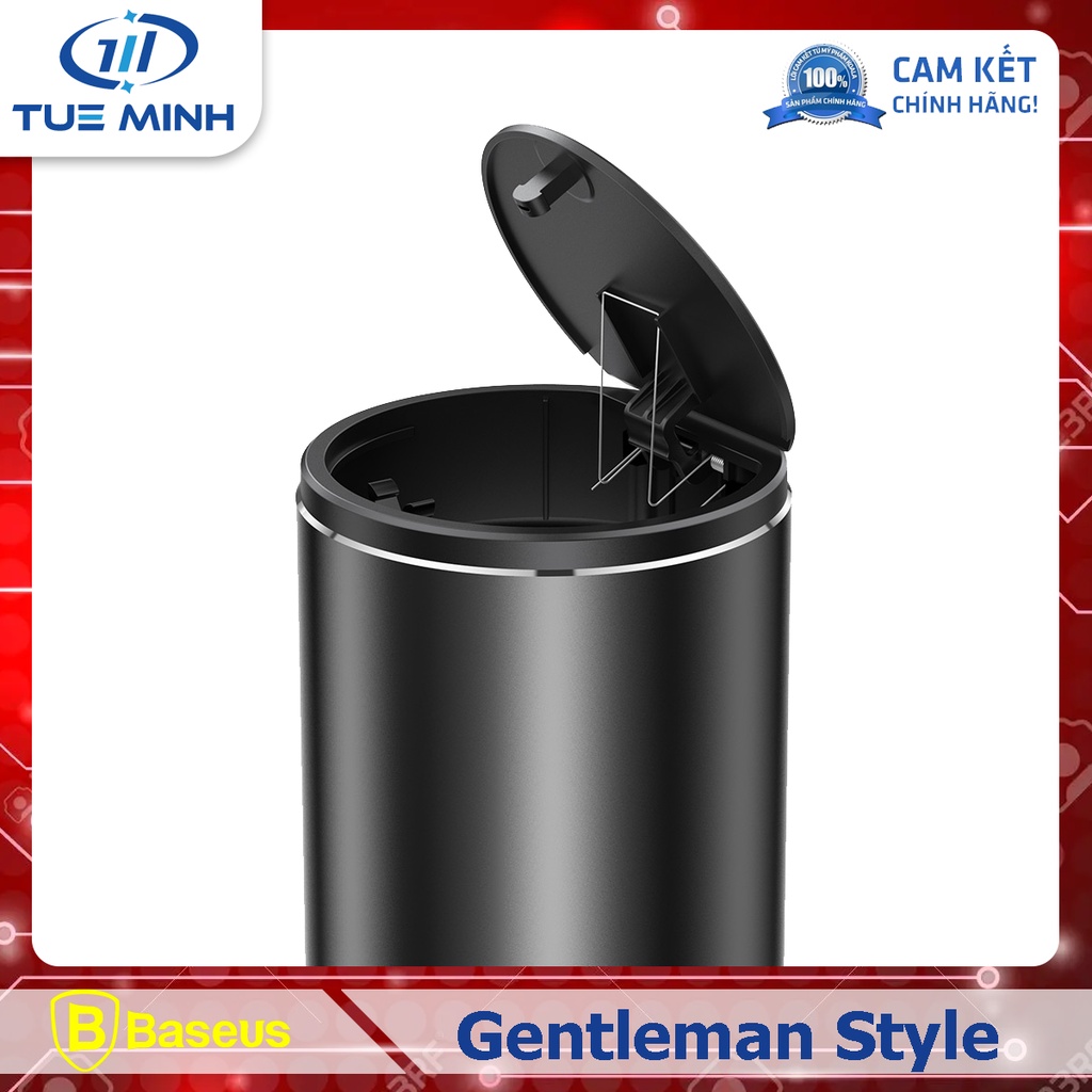 Thùng chứa rác Mini tiện dụng trên xe hơi Baseus Gentleman Style