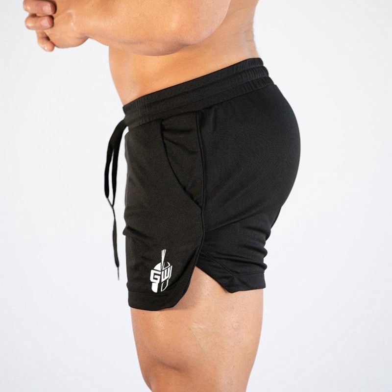 Quần sooc rút dây co giãn nhanh khô phong cách thể thao chất lượng cao
