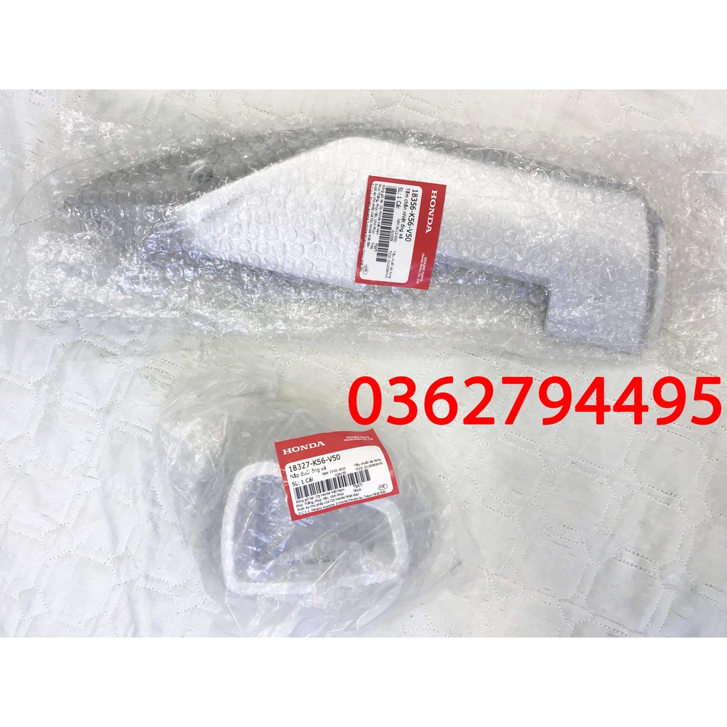 Ốp bô/ Chụp đuôi bô Winner X/ Winner V3 Zin Chính hãng honda