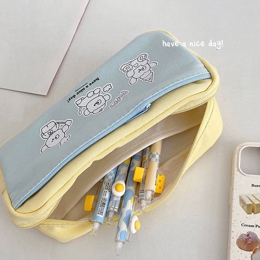 Hộp Bút Bentoy Milkjoy Thời Trang Hàn Quốc