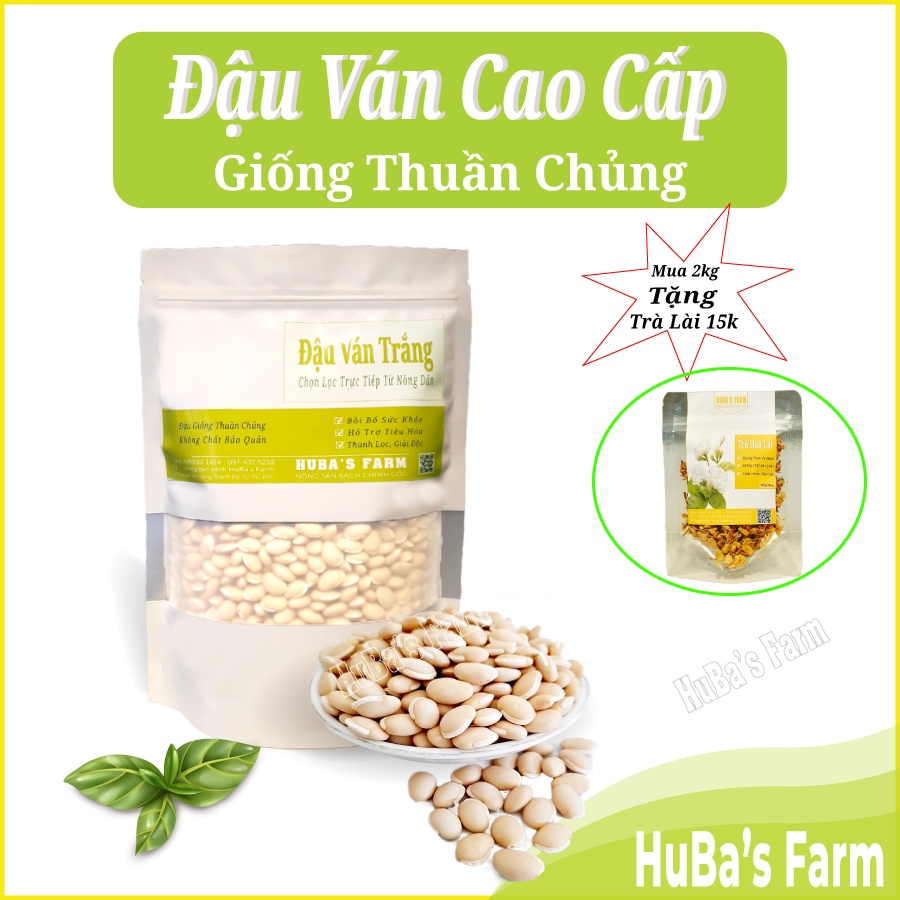 Đậu ván trắng sạch giống thuần chủng, đậu ván trắng quê nhà, đậu ván đẹp không chất bảo quản