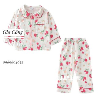 Rập giấyTT930 Rập giấy cắt may sét thu đông cho bé gái