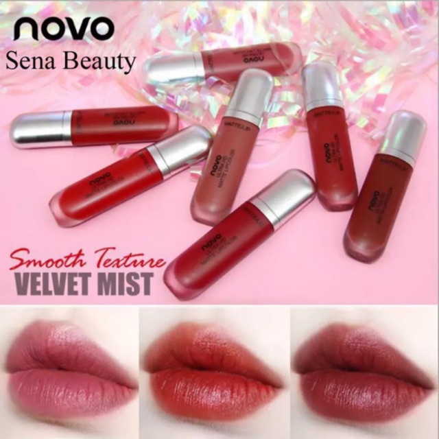 Son kem lì Novo Big Ultra HD Matte Lip Sena Beauty