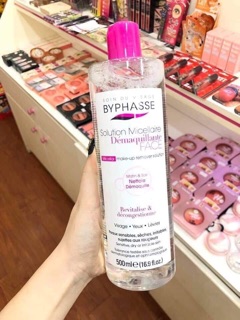 TẨY TRANG / BYPHASSE / Tẩy trang Byphasse Solution Micerallaire Face 500ml