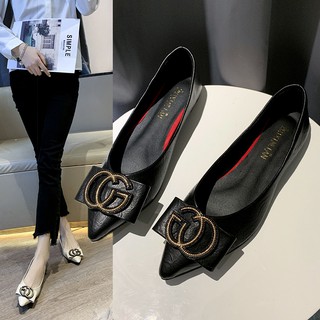 Shallow Mouth Pointed Flat Shoes Female 2020 Summer Net Red Korean Version Of The Fashion Wilder Lady Fairy Wind Tempera