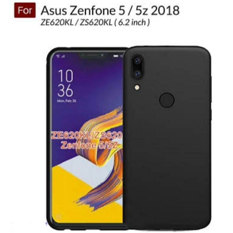 Đen Ốp Điện Thoại Asus Zenfone 5z 2018 / Zs620kl
